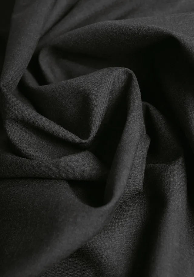 maison-fauve-tissu-lainage-tailleur-100-laine-anthracite image 1