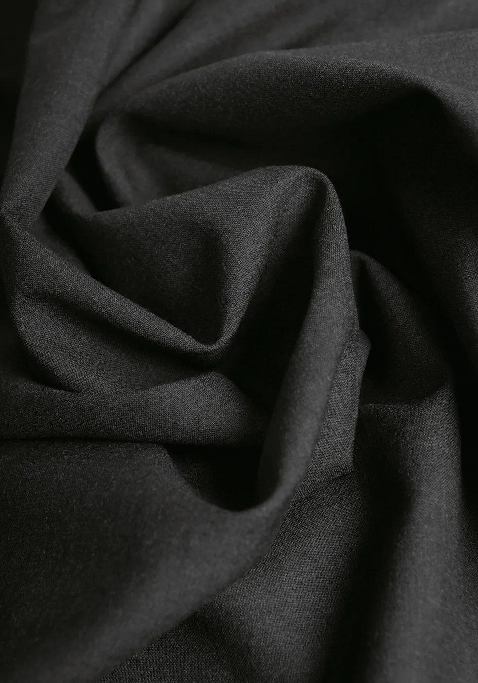 maison-fauve-tissu-lainage-tailleur-100-laine-anthracite image 1