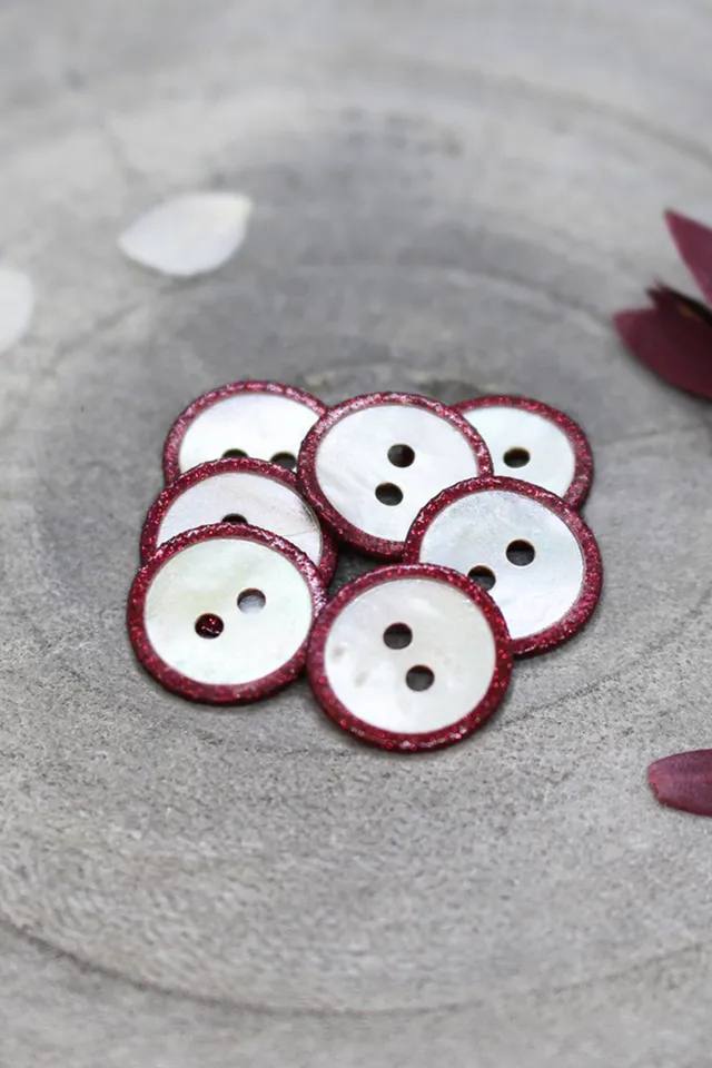 atelier-brunette-boutons-glitz-amarante-x10-boutons-paillet-s-couture image 1