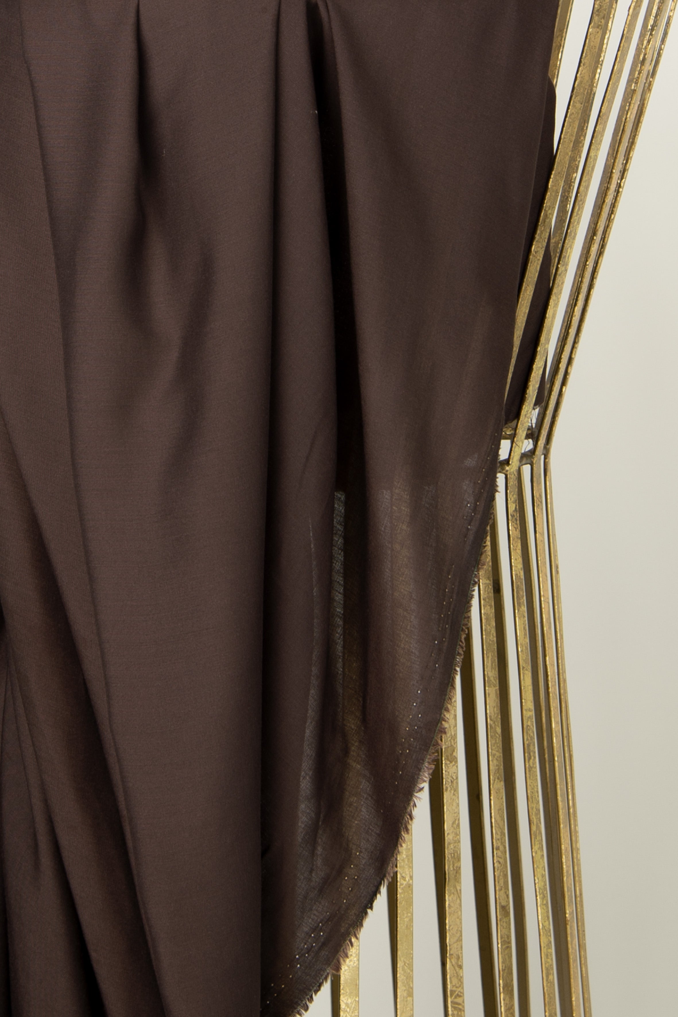 atelier-brunette-tissu-modal-viscose-oat-chocolate-coupon-10-cm-x-140-cm image 2