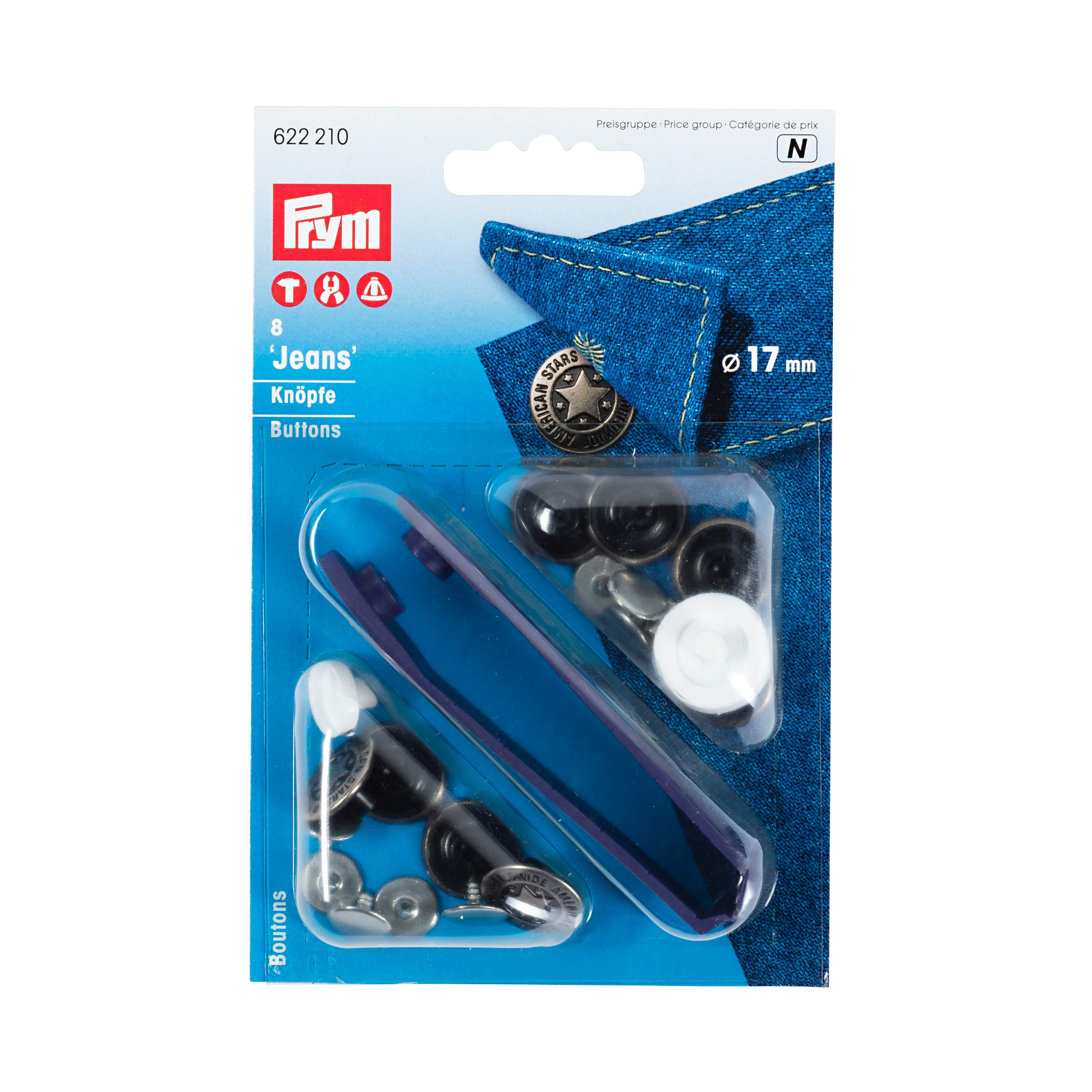 prym-boutons-jeans-14-mm-vieux-cuivre-8-pi-ces image 6