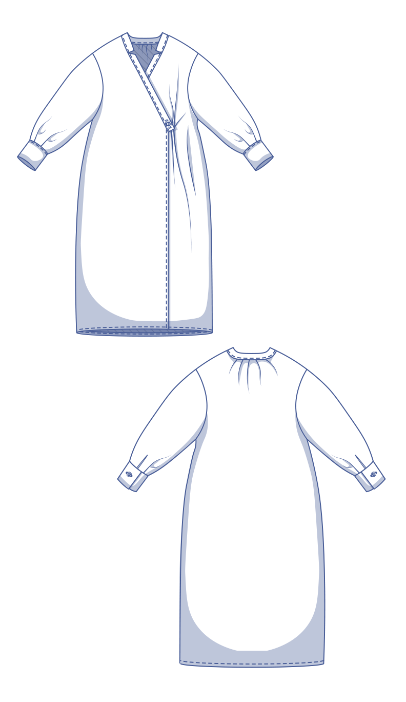 fibre-mood-ola-patron-de-couture-robe-ample-boutons image 3