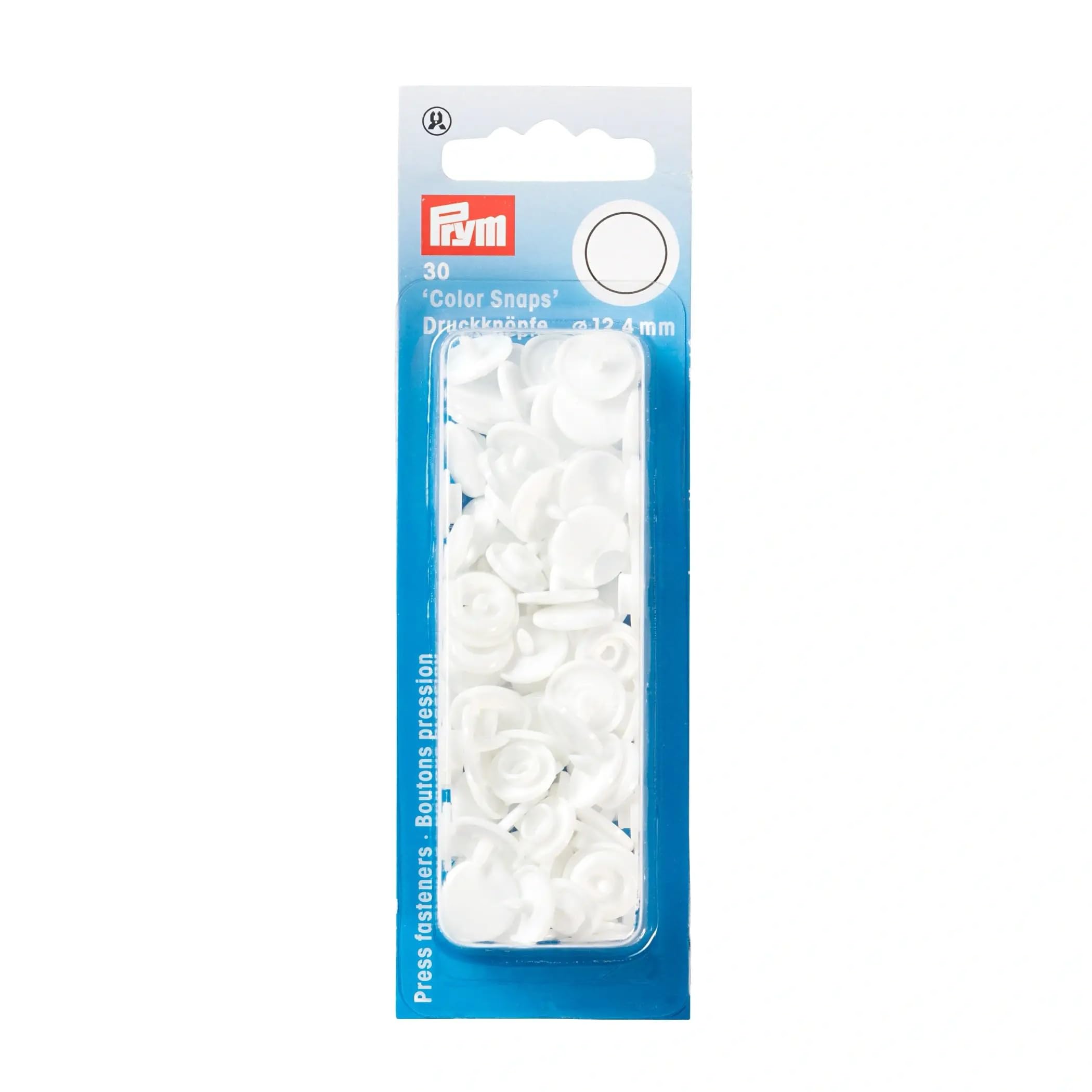 prym-colour-snaps-rond-12-4-mm-x-30-sets-blanc image 1