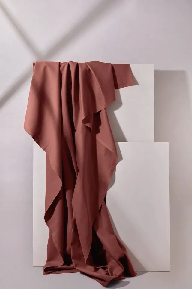 atelier-brunette-gabardine-chestnut-tissu-100-coton image 1