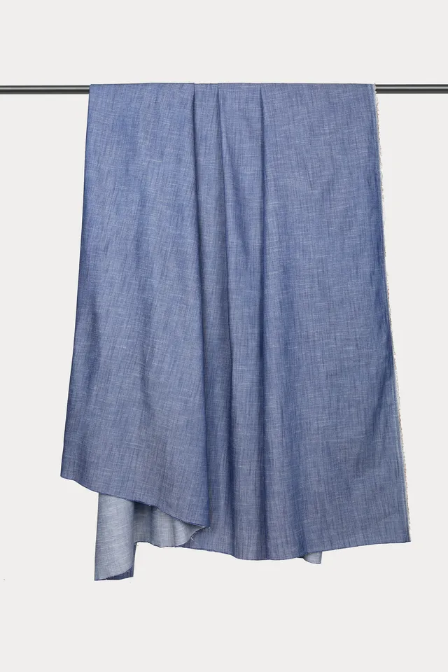 atelier-brunette-coton-chambray-used-blue-tissu-chemise-au-10-cm image 1