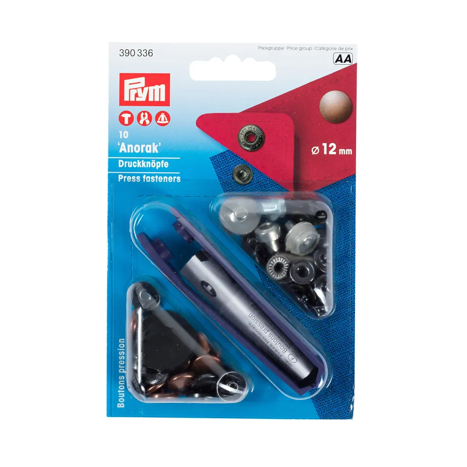 prym-390336-boutons-pression-sans-couture-anorak-laiton-cuivre-vieilli-12-mm image 1