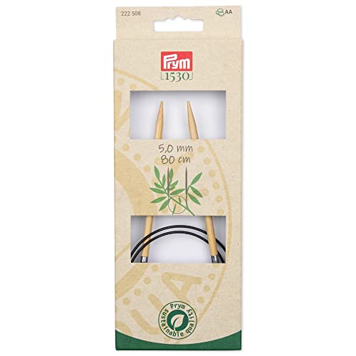 prym-1530-aiguilles-tricoter-circulaires-bambou-naturel image 4