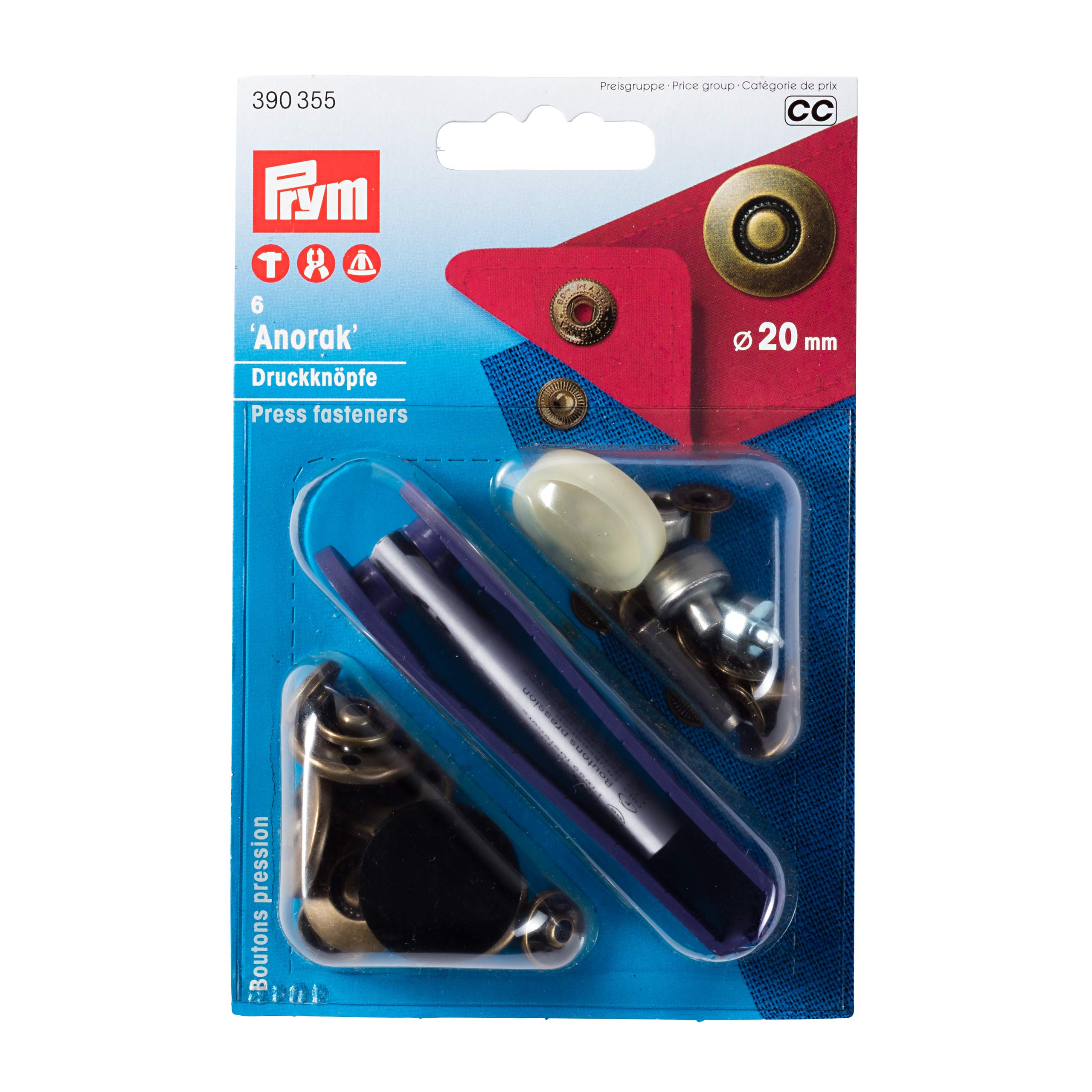 prym-390376-boutons-pression-anorak-sans-couture-20-mm-acier-vieilli-mat image 5