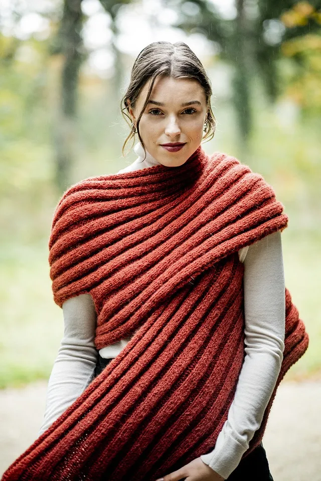 fibre-mood-milla-charpe-patron-de-tricot image 1