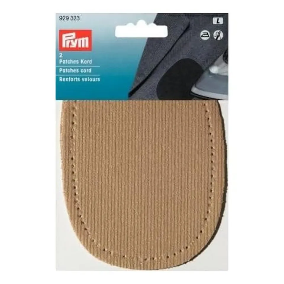 prym-929323-renforts-thermocollants-velours-c-tel-10-x-14-cm-beige image 1