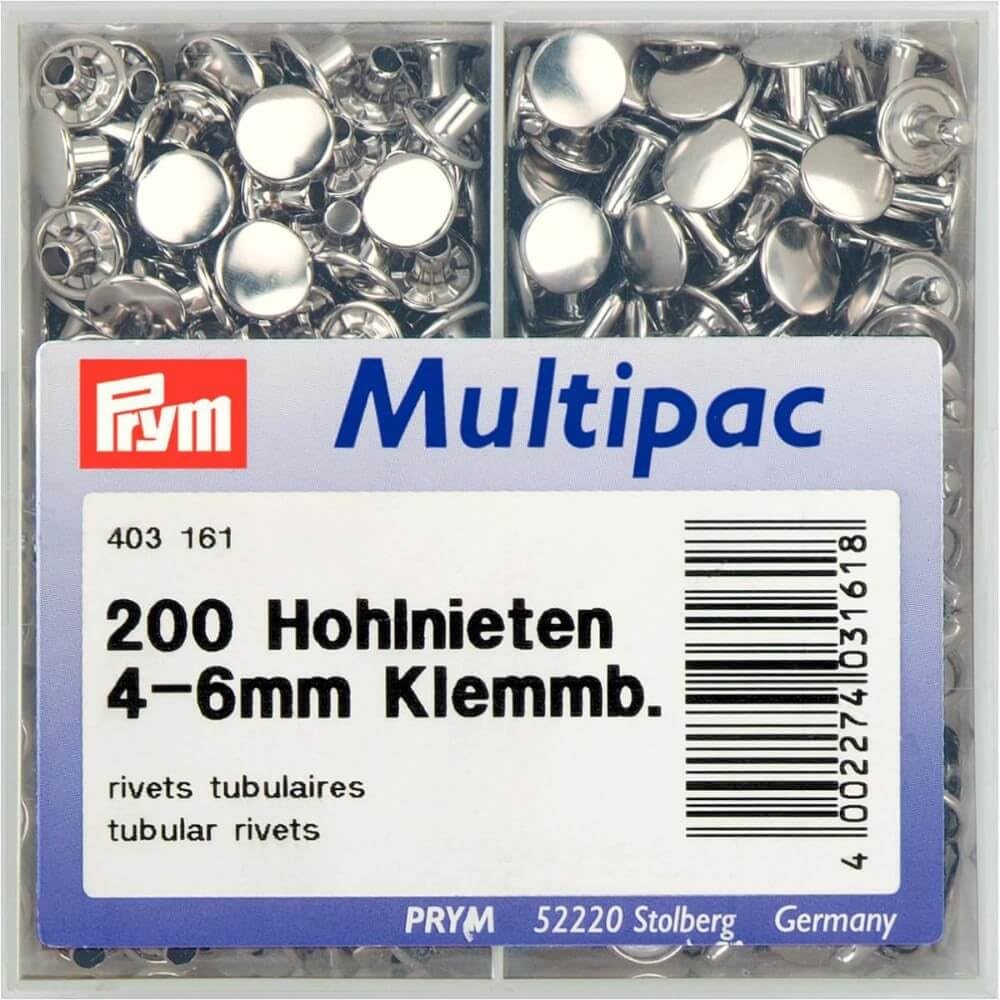 prym-rivets-tubulaires-argent-6-9-mm-avec-outil-1-unit image 2