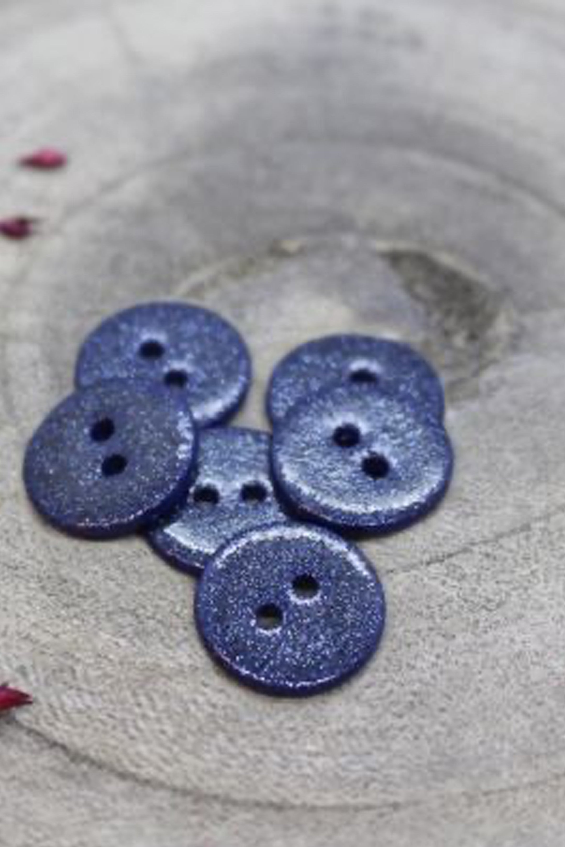 atelier-brunette-boutons-glitter-cobalt-x10 image 1