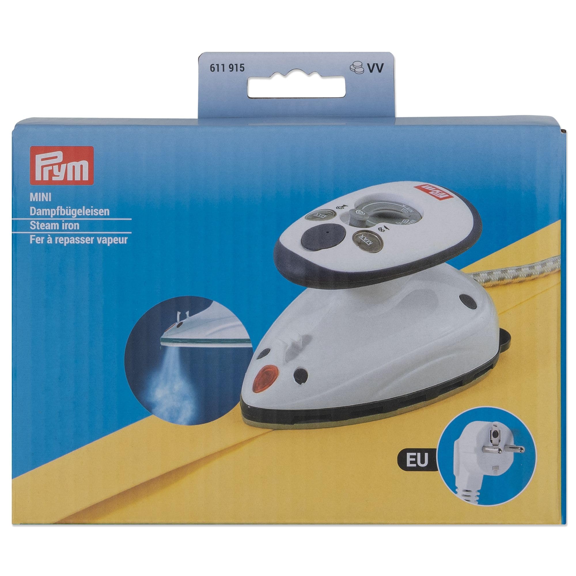 prym-611915-mini-fer-vapeur-blanc-260-420w-voyage-et-couture image 6