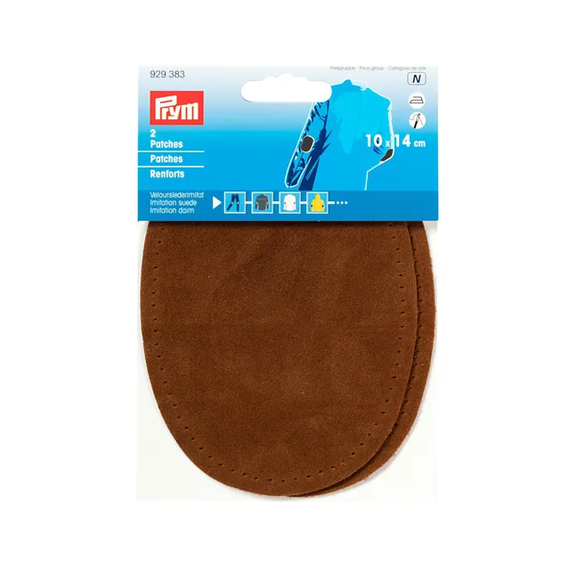 prym-originals-patch-ovale-simili-su-de-thermocollant-10-x-14-cm-camel image 1