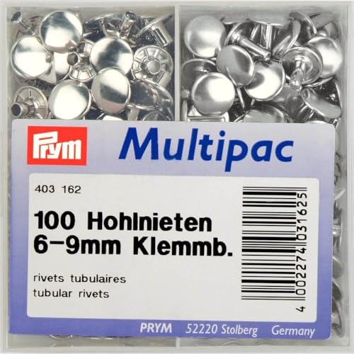 prym-rivets-tubulaires-argent-6-9-mm-avec-outil-1-unit image 3