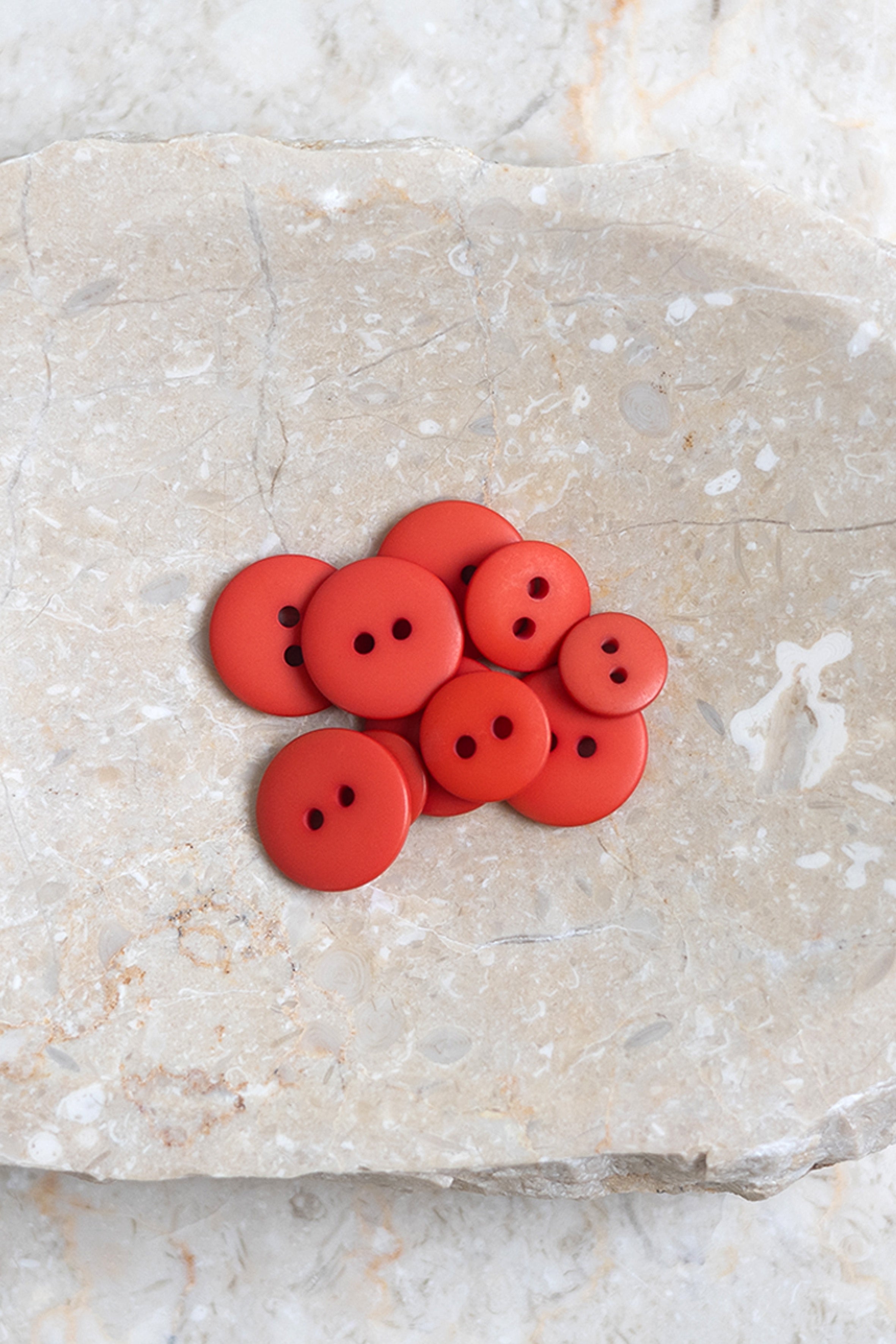 atelier-brunette-boutons-classic-matte-poppy-tangerine image 1