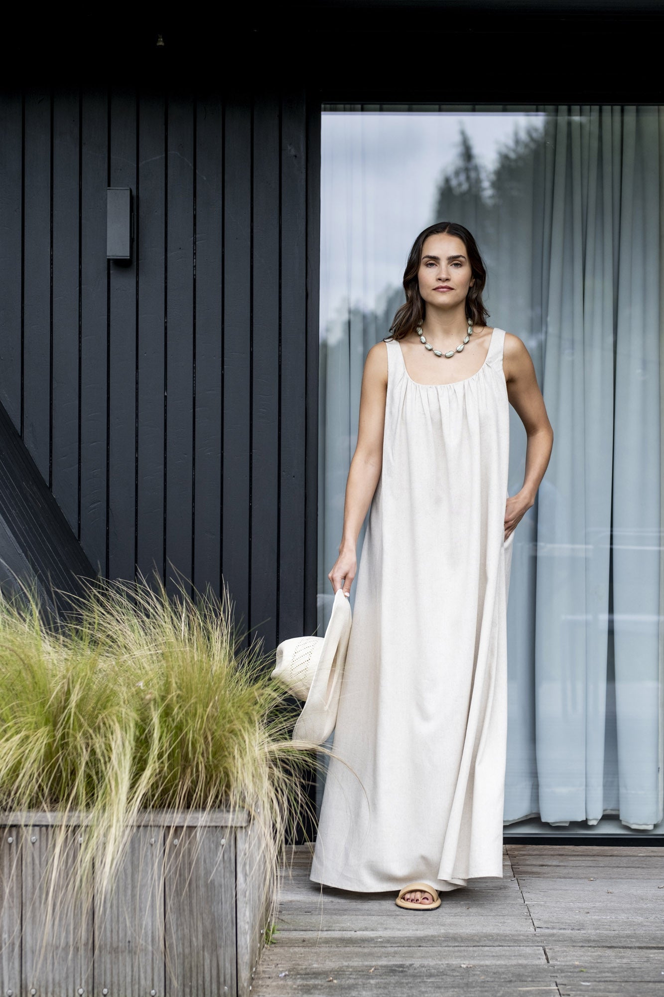 fibre-mood-coral-robe-patron-de-couture-dos-ouvert-bretelles-longue-t image 3