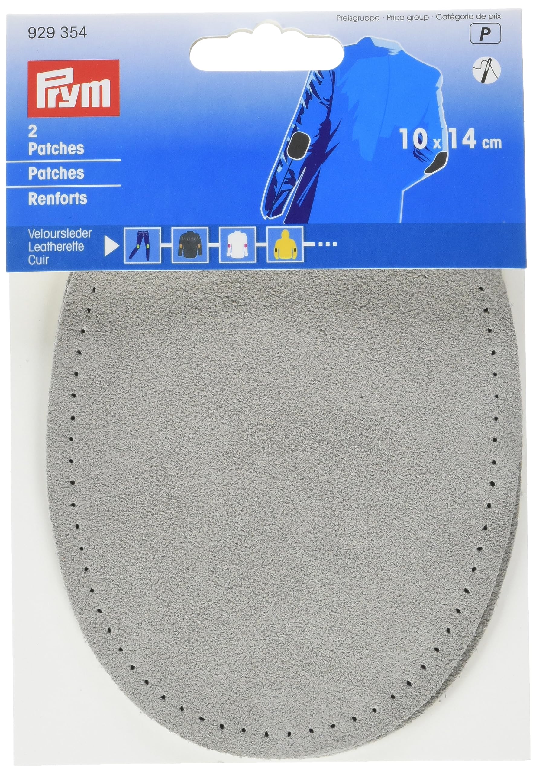 prym-929354-renforts-coudi-res-velours-coudre-10-x-14-cm-gris image 1