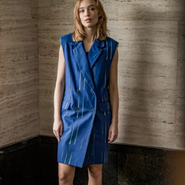 fibre-mood-perla-robe-blazer-sans-manches-patron-de-couture image 1