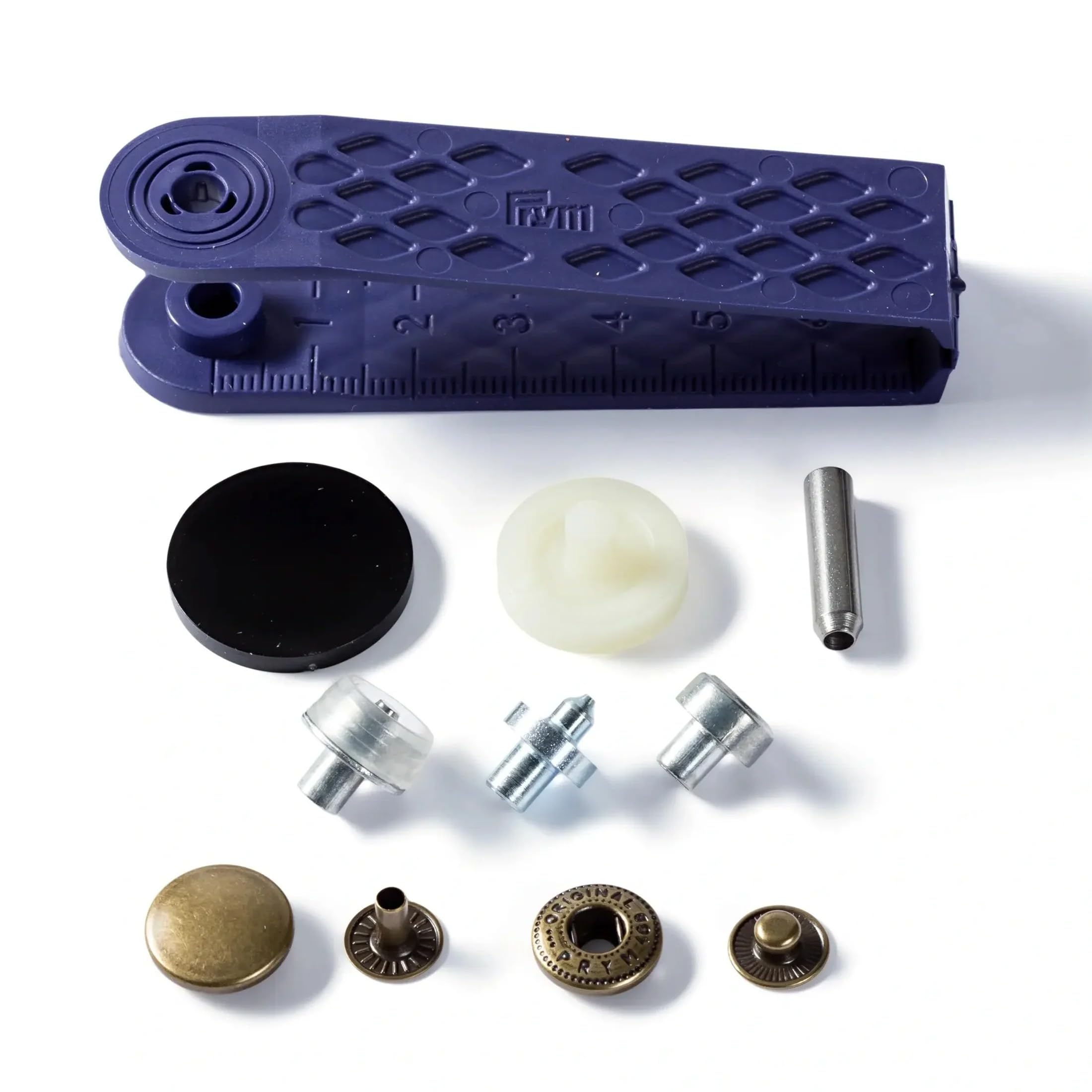 prym-boutons-pression-anorak-15-mm-vieux-laiton-outil-or image 2