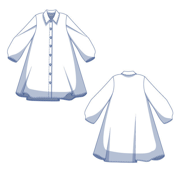 fibre-mood-farrah-robe-patron-couture-robe-chemise-femme-xs-xxxl image 7