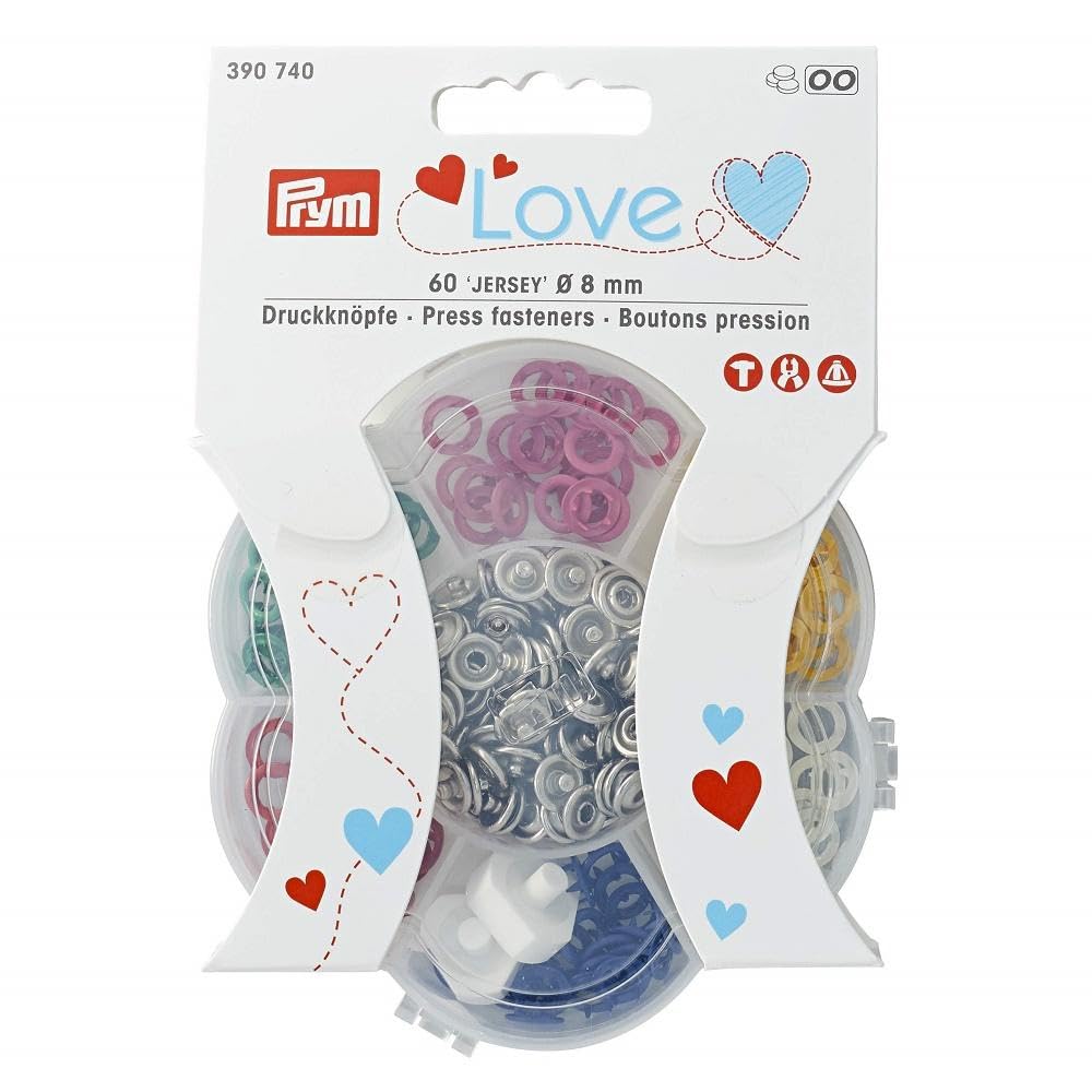prym-love-boutons-pression-jersey-8-mm-laiton-bo-te-60-pcs-6-coloris image 5