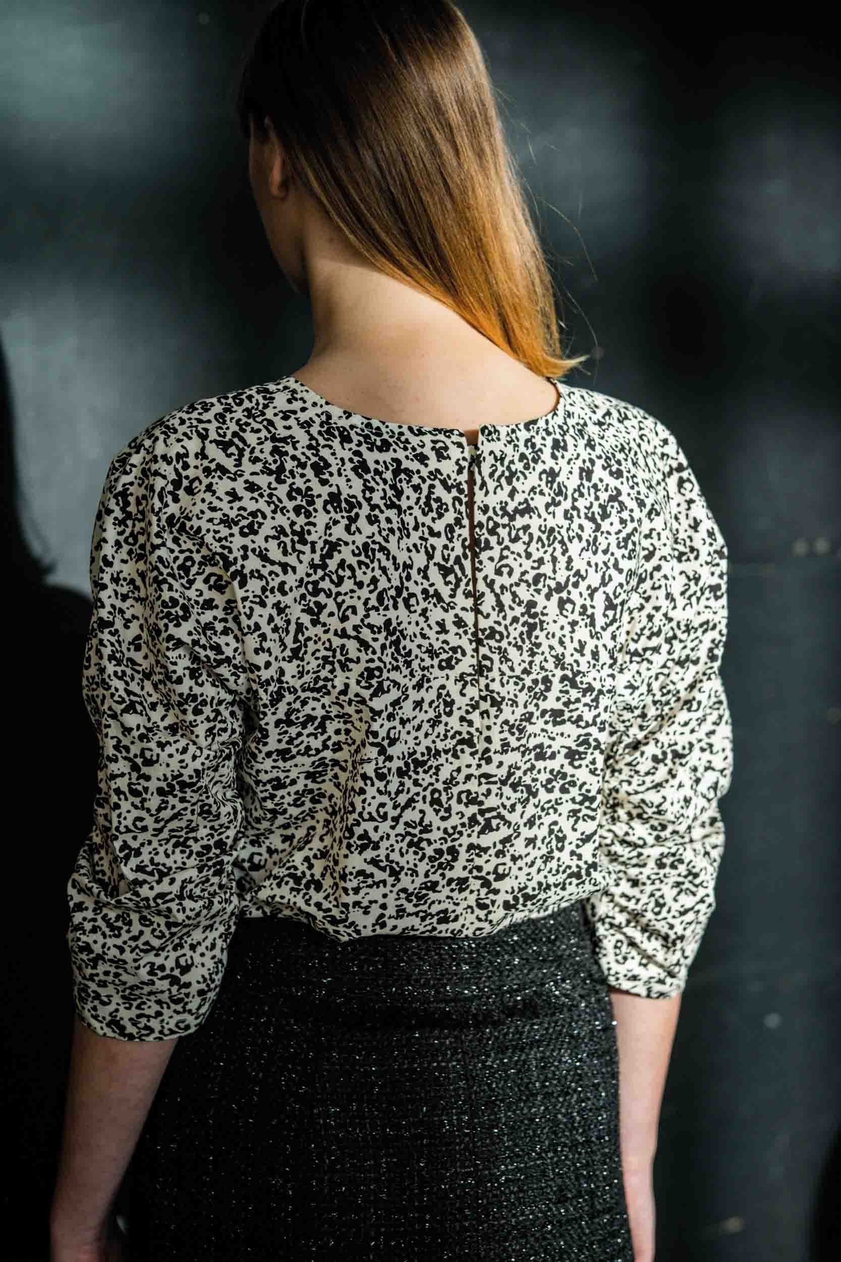 fibre-mood-harper-top-patron-de-couture-manches-3-4-encolure-arrondie-xs-xxxl image 3