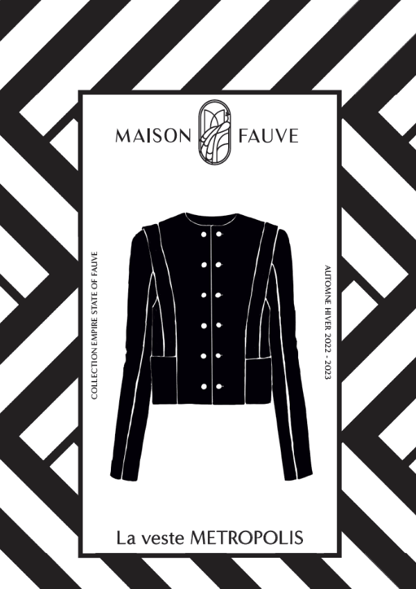 maison-fauve-metropolis-patron-couture-veste-femme-pochette image 2
