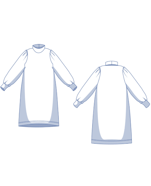 fibre-mood-daniella-robe-patron-de-couture-trap-ze-col-roul image 4