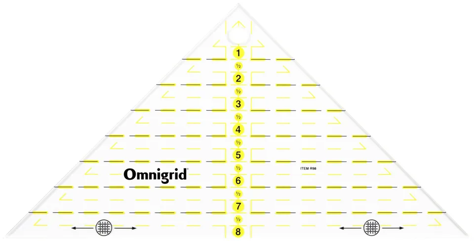 prym-omnigrid-r-gle-patchwork-triangle-1-4-square-8-inch image 1