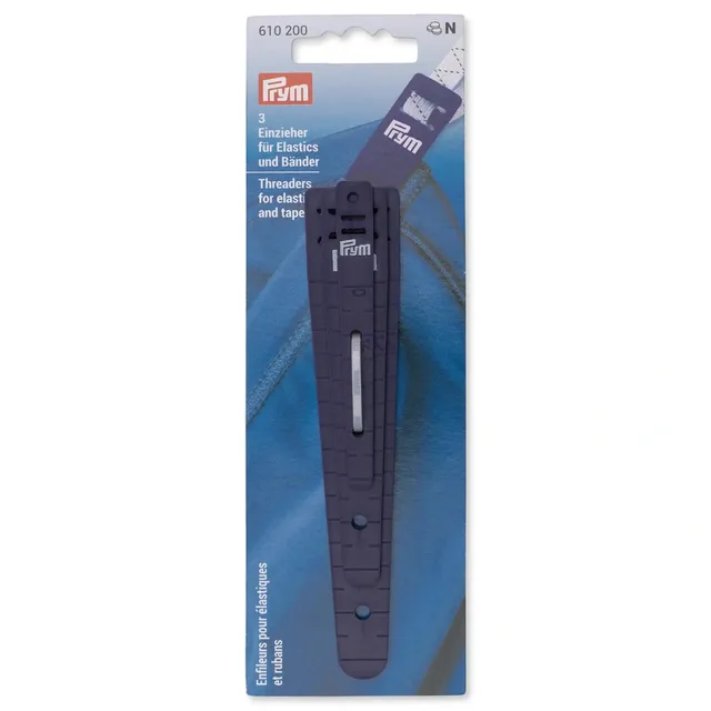 prym-610200-enfileurs-pour-lastiques-et-rubans-set-de-3-color-s-orange-vert-jaun image 1