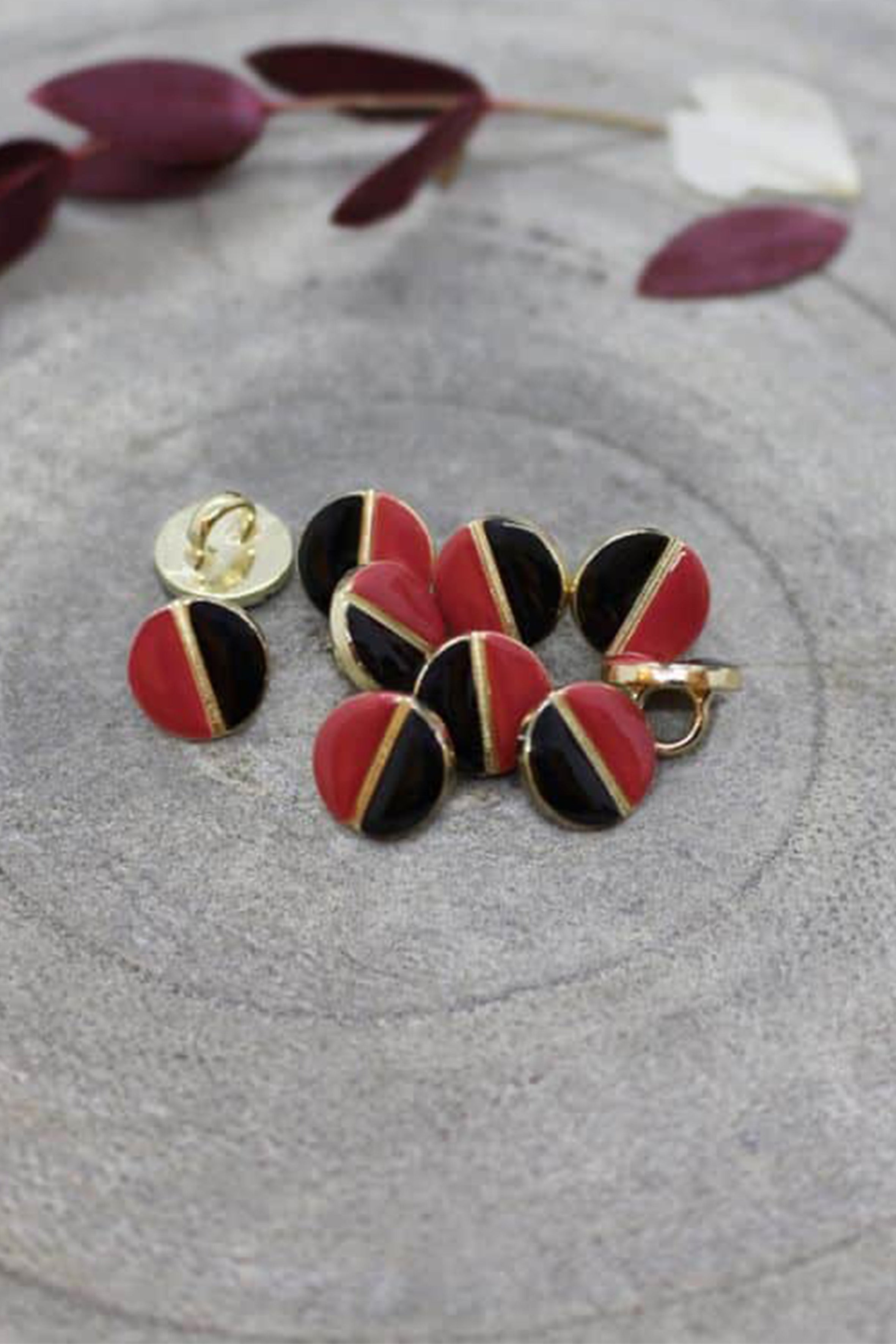 atelier-brunette-boutons-wink-black-terracotta-x10 image 1