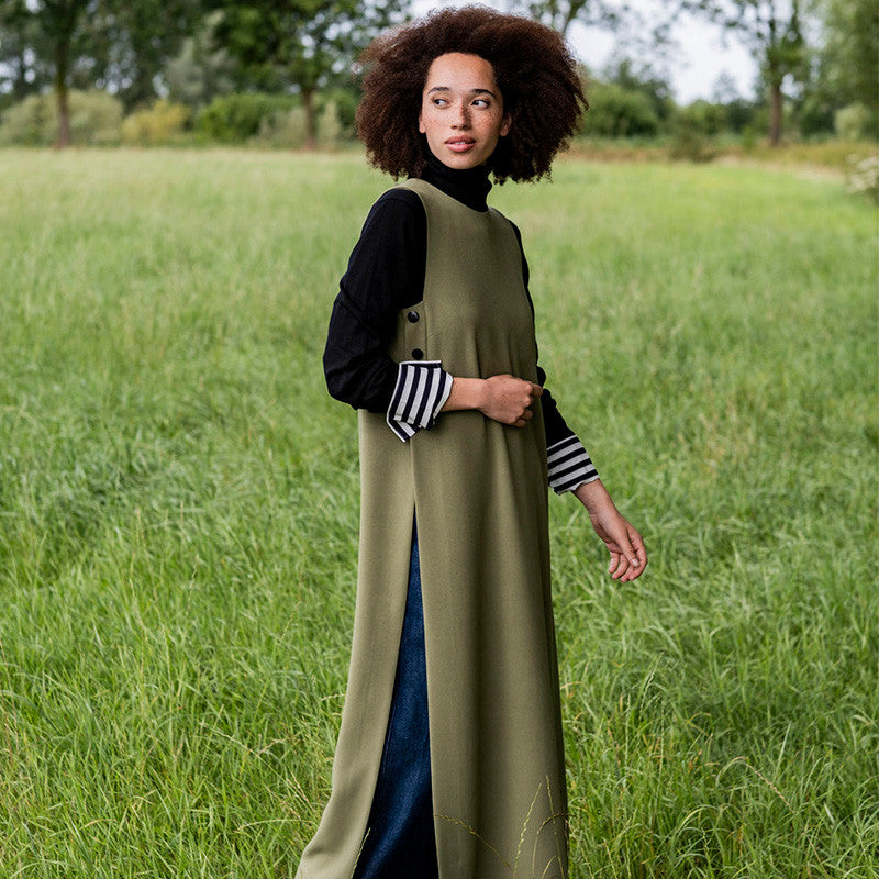 fibre-mood-havana-robe-patron-de-couture-robe-fentes-lat-rales-xs-xxxl image 2