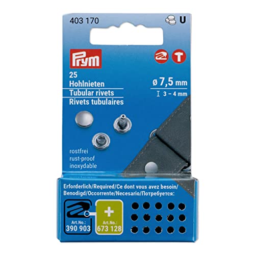 prym-vario-creative-tool-403172-lot-de-12-rivets-creux-9-mm-6-9-mm-laiton-argent image 8