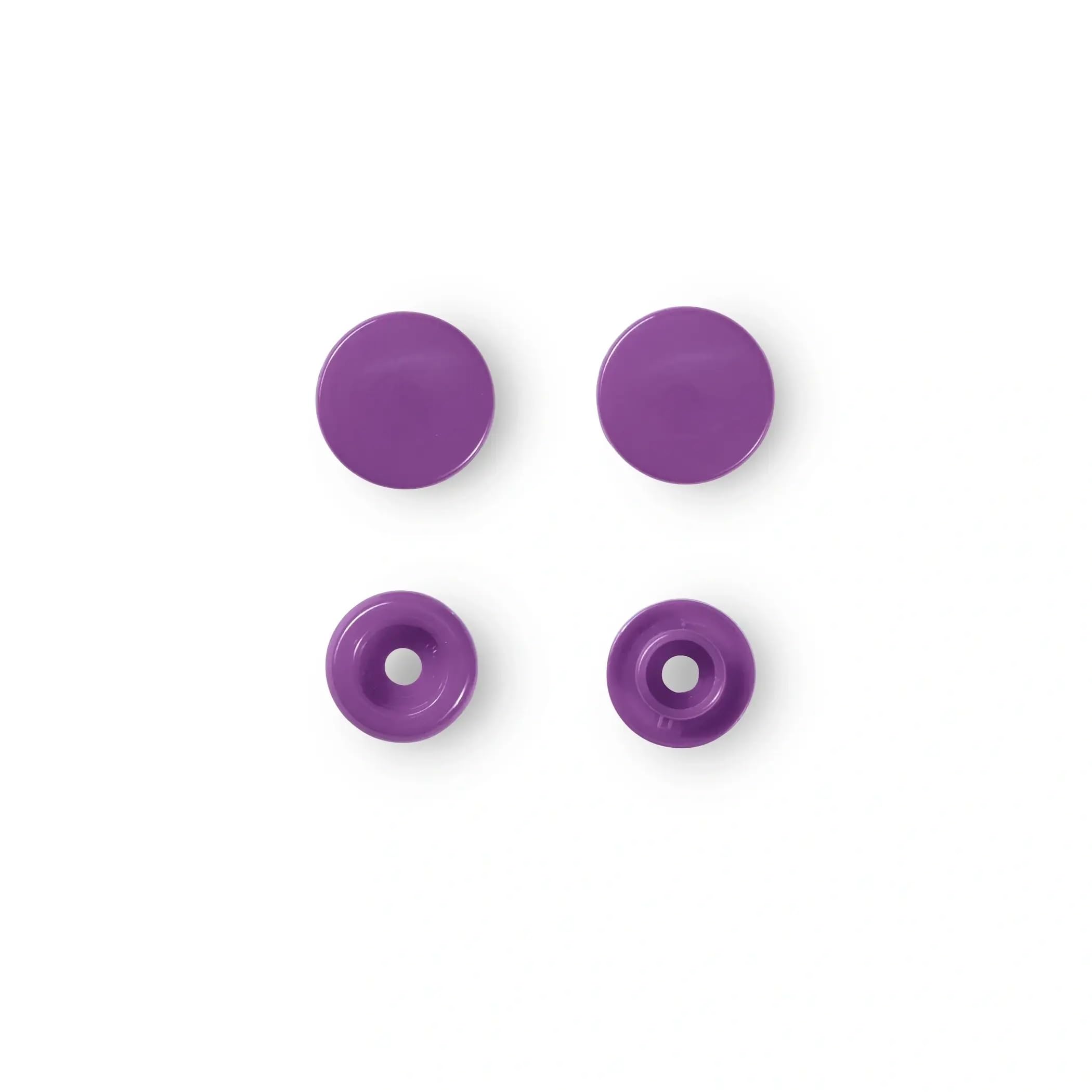 prym-love-color-snaps-boutons-pression-plastique-12-4-mm-violet image 2