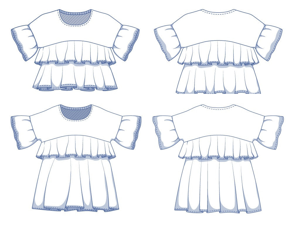 fibre-mood-simone-top-patron-de-couture-top-et-robe-volants-xs-xxxl image 6