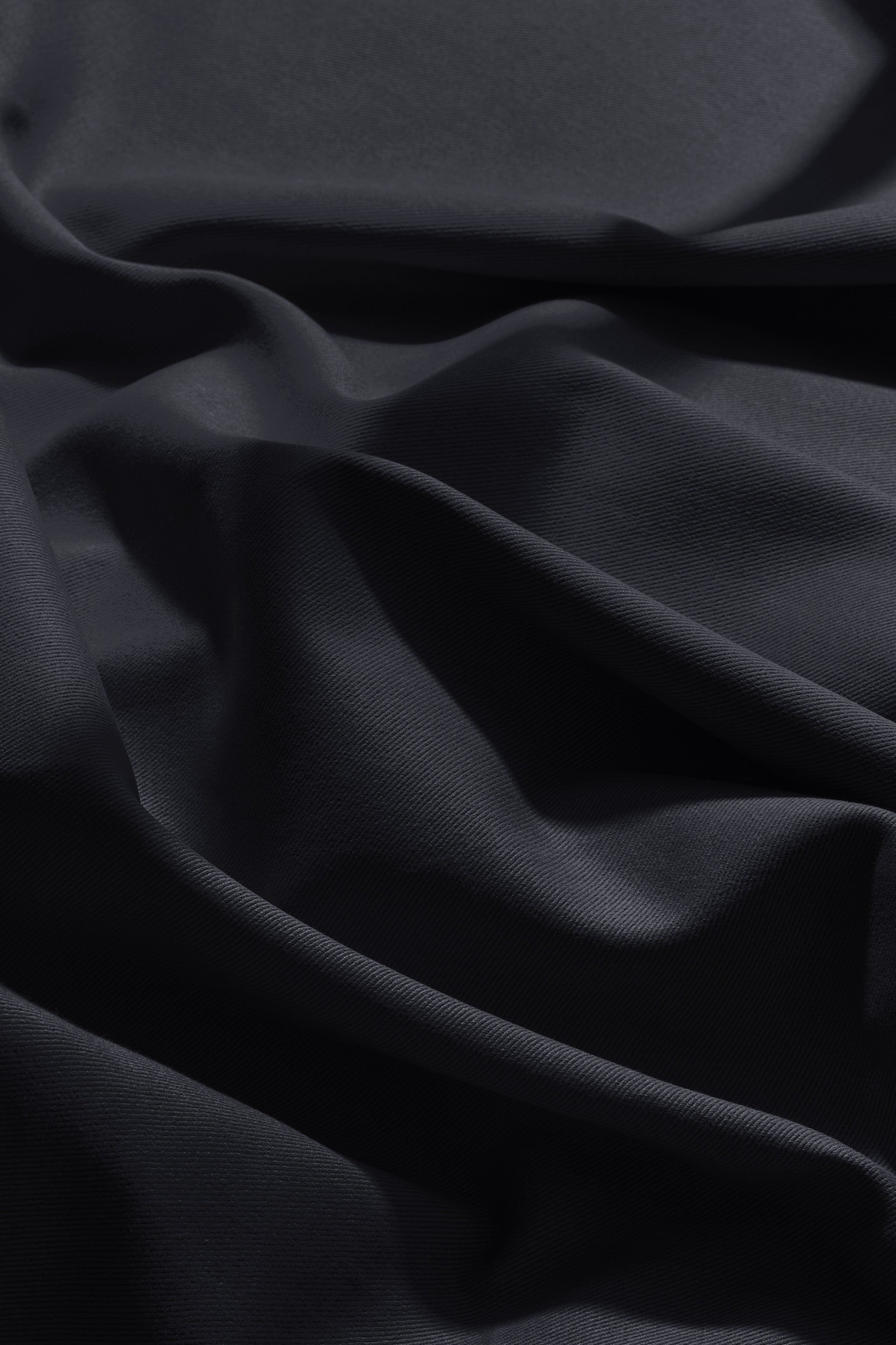 atelier-brunette-tissu-gabardine-de-coton-black-coupon-10-cm-x-150-cm image 2