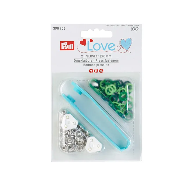 prym-love-press-fasteners-jersey-brass-8-mm-m-tal-vert image 1