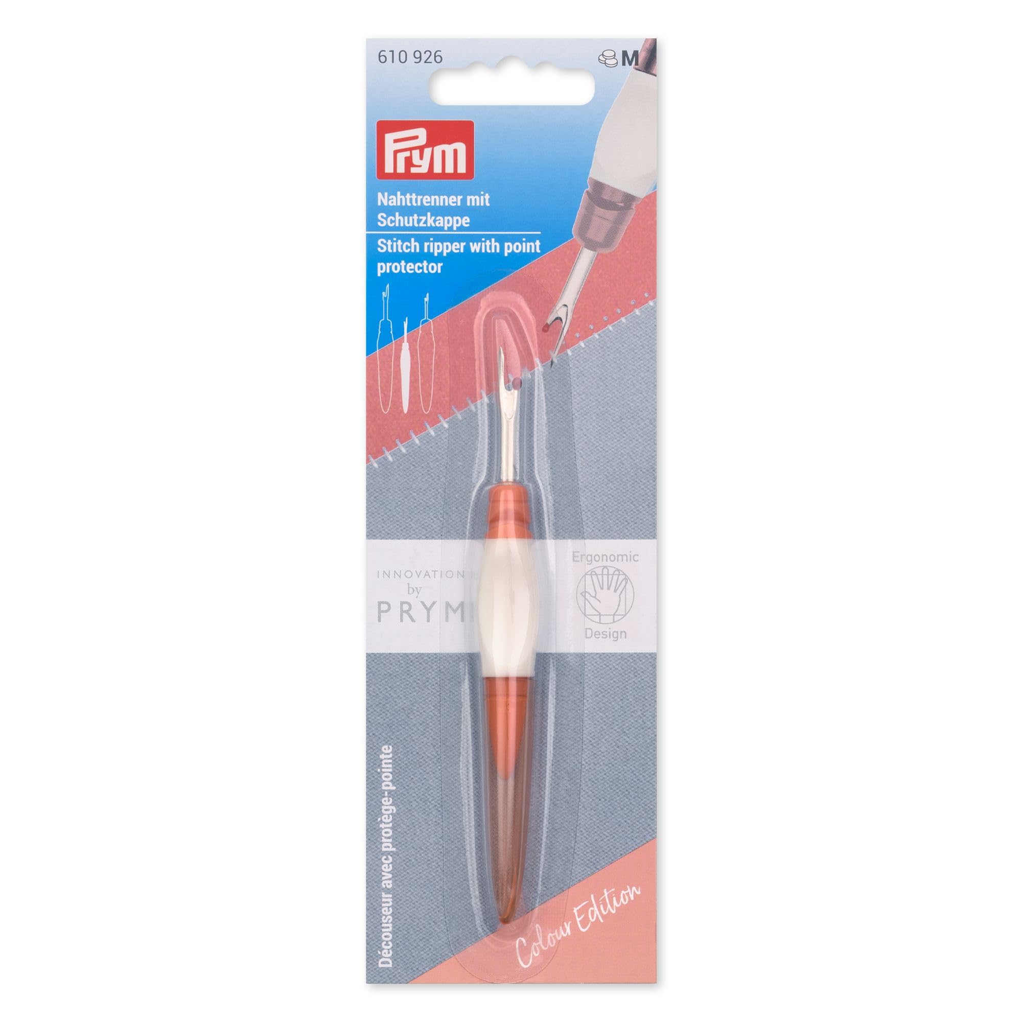 prym-610926-prym-ergonomics-petit-d-couseur-ergonomique-avec-pointe-boule image 1