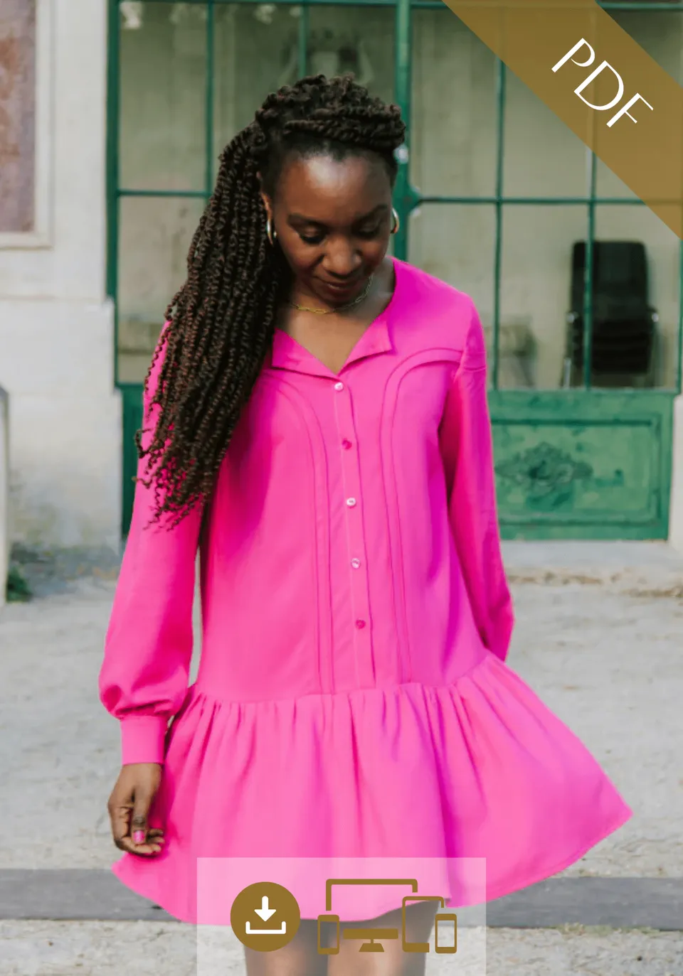 maison-fauve-tribeca-patron-blouse-robe-pdf-a4-a3-a0-us-letter-vid-oprojection image 1
