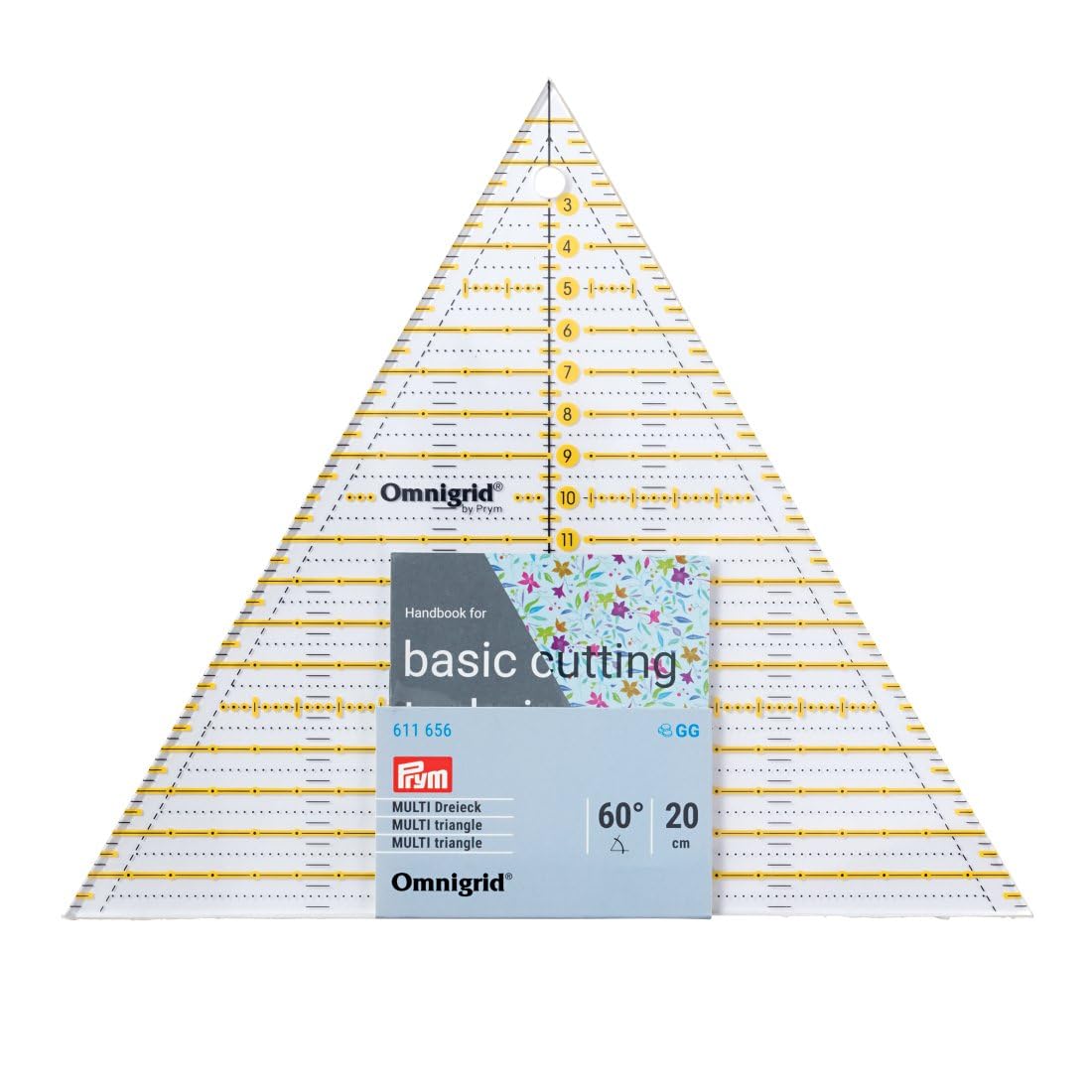 prym-611656-r-gle-patchwork-triangle-60-multi-20-cm image 1