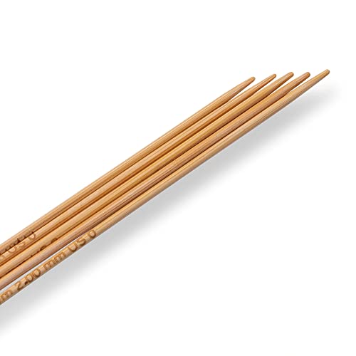 prym-aiguilles-double-pointes-bambou-naturel-set-de-5-pi-ces image 6