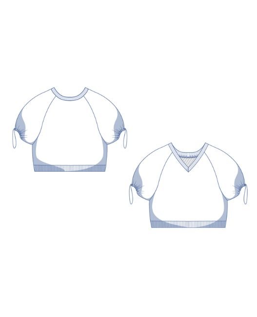 fibre-mood-esha-sweat-shirt-patron-de-couture-femme-manches-raglan-bouffantes image 6