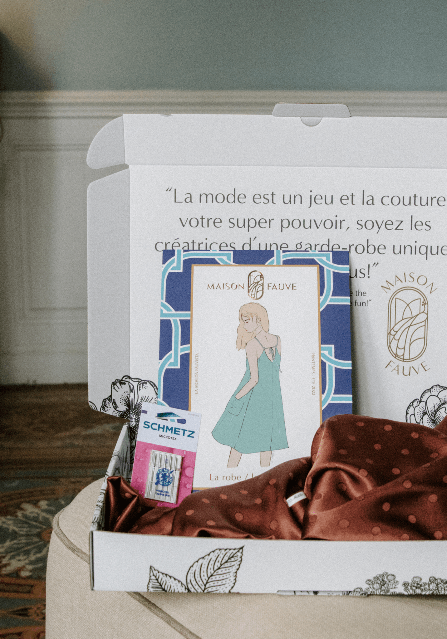 maison-fauve-paola-box-couture-nuisette-jacquard-lucente-pois image 6