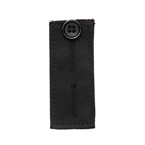 prym-extension-de-ceinture-bouton-noir-80-x-35-mm-coton image 2