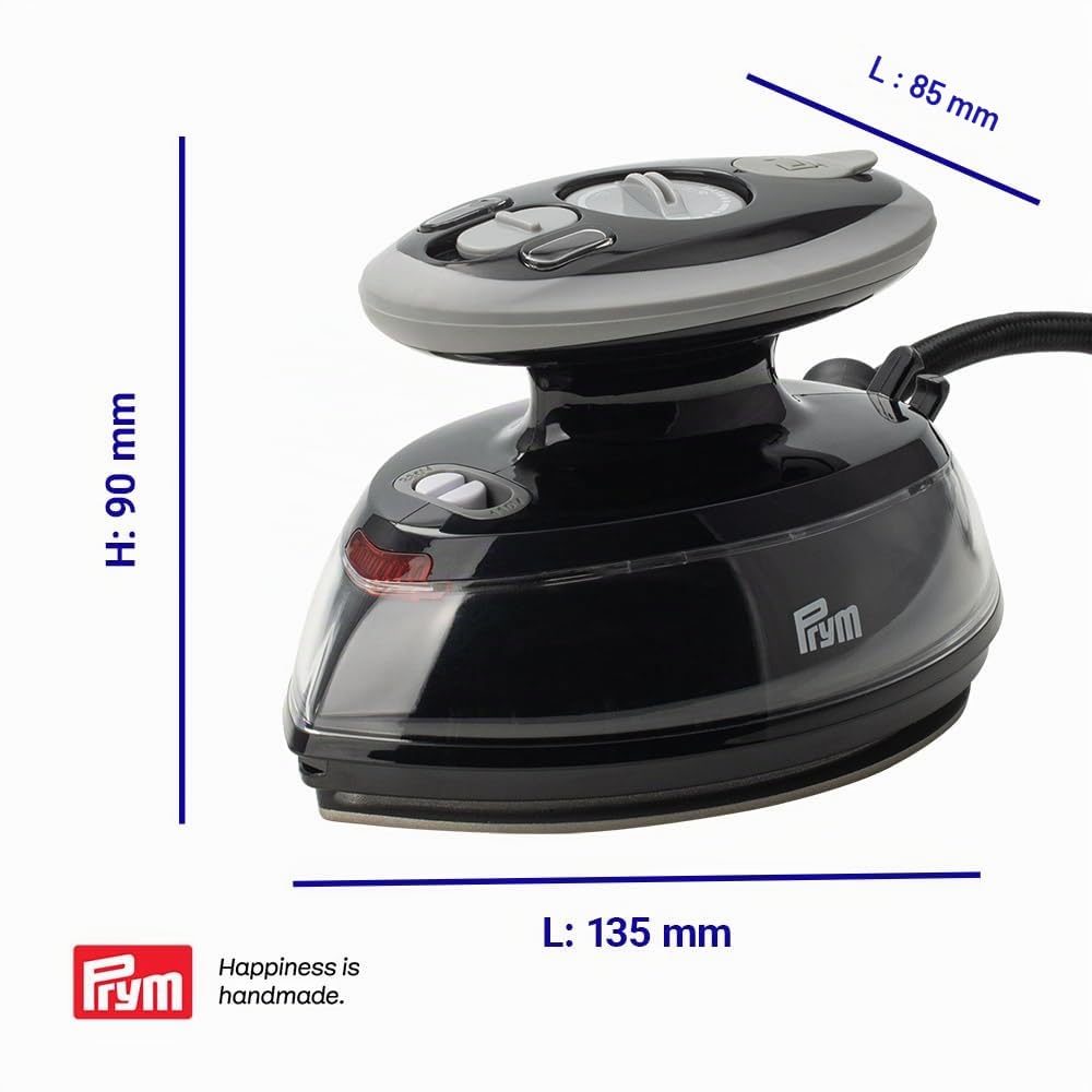 prym-mini-fer-repasser-vapeur-noir-400w-40-ml-set-silicone image 4