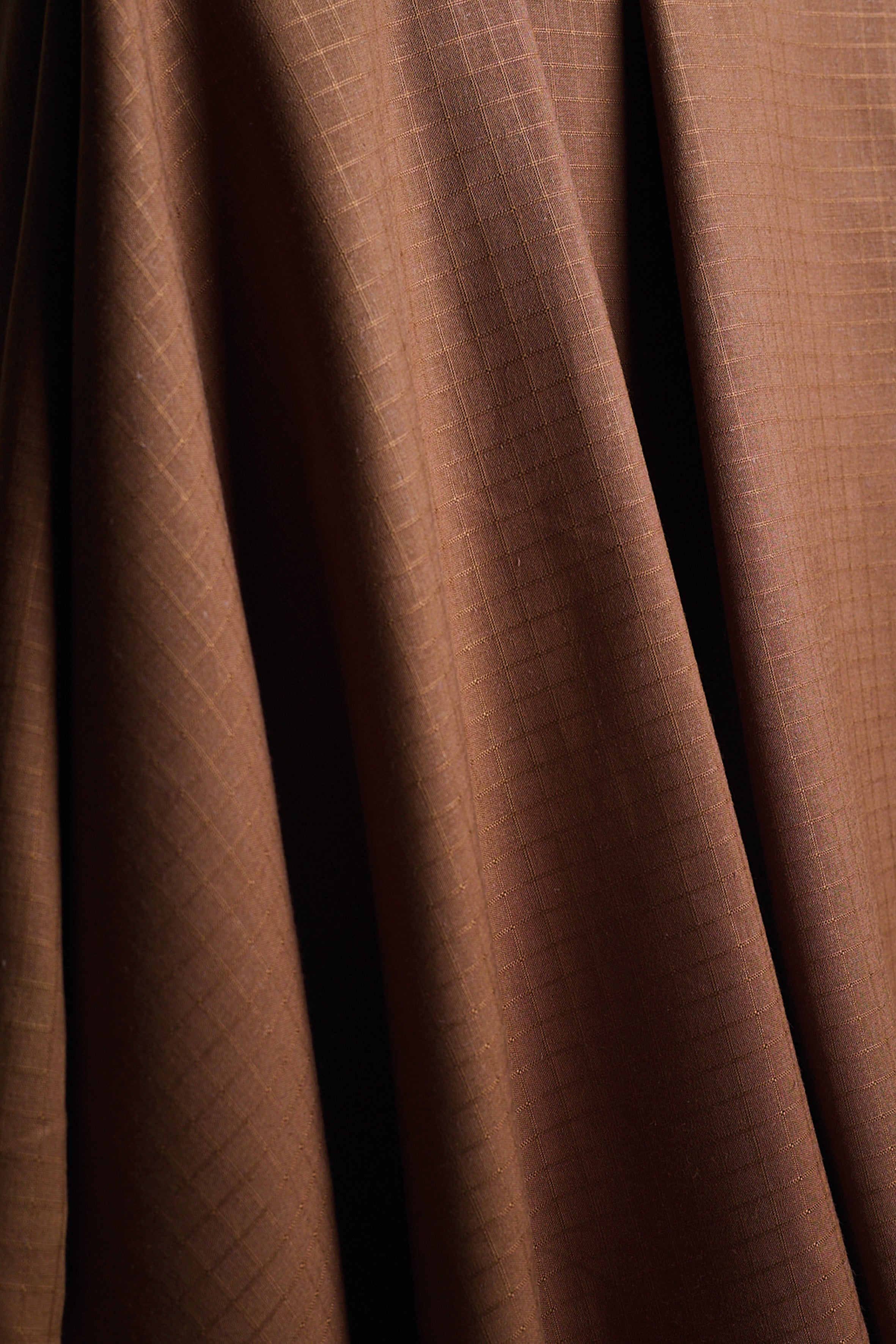 atelier-brunette-tissu-little-tile-pecan-pie-viscose-ecovero image 3
