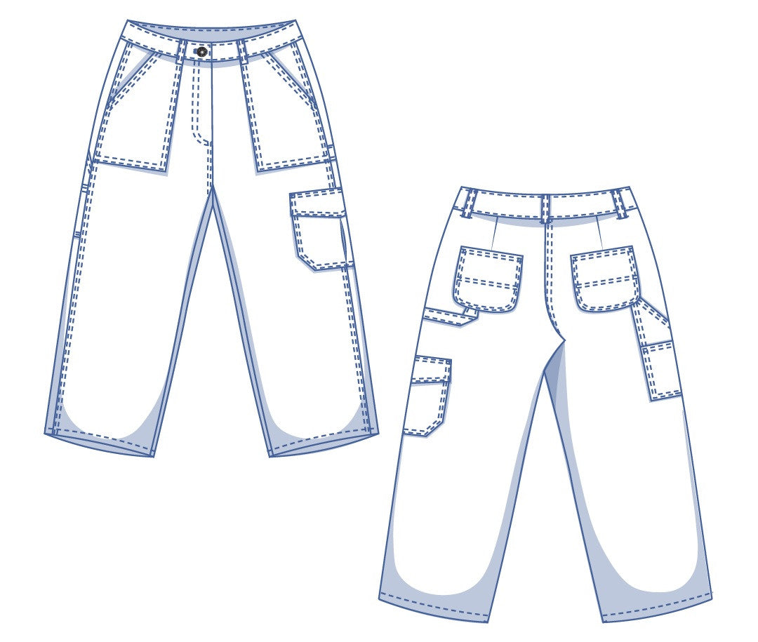 fibre-mood-clover-pantalon-cargo-patron-de-couture image 3
