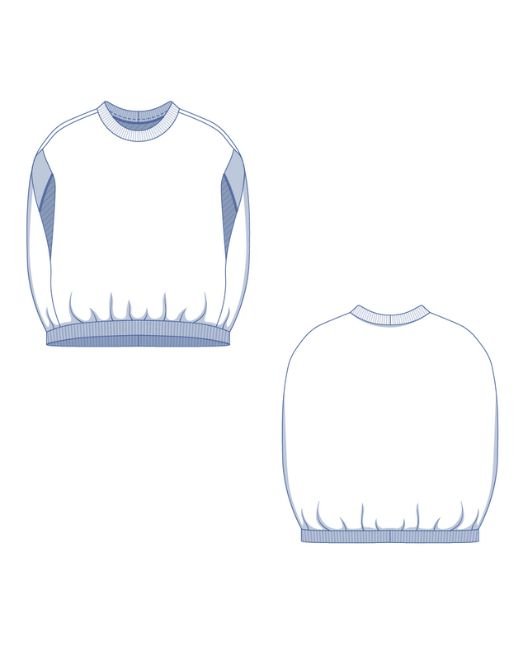 fibre-mood-bree-sweat-shirt-cape-patron-de-couture-xs-xxxl image 6