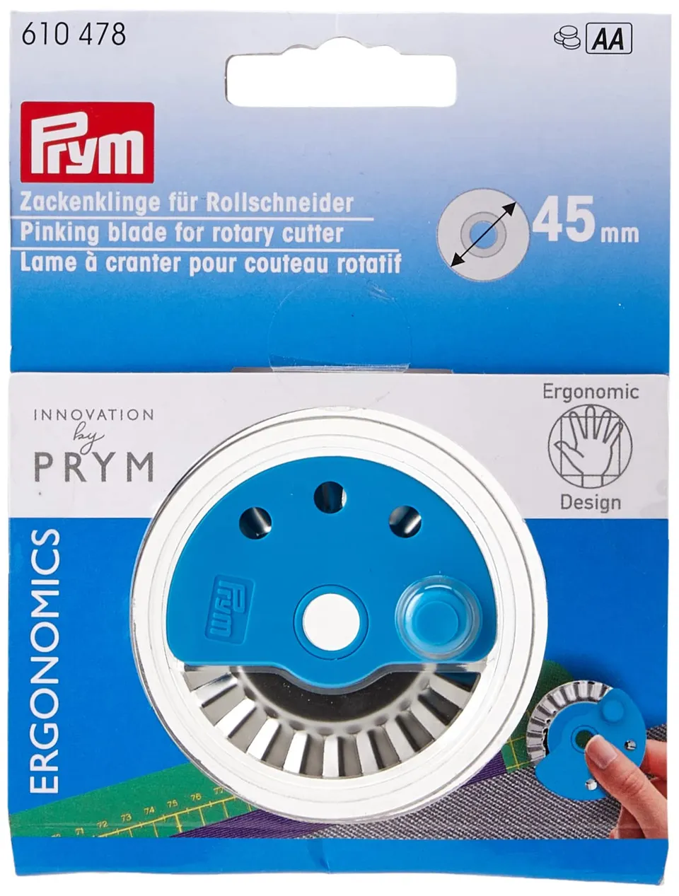 prym-ergonomics-lame-de-rechange-crant-e-45-mm-pour-cutter-rotatif image 1